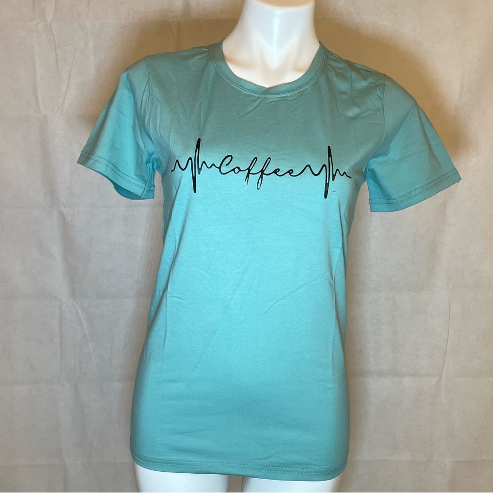 Yitan T-Shirt “Coffee” in light green Size S